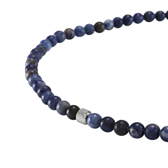Necklace Breil Man in Steel Sodalite TJ4136 - TJ4136